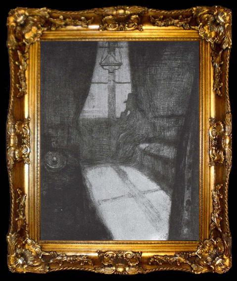 framed  Edvard Munch Moonlight, ta009-2